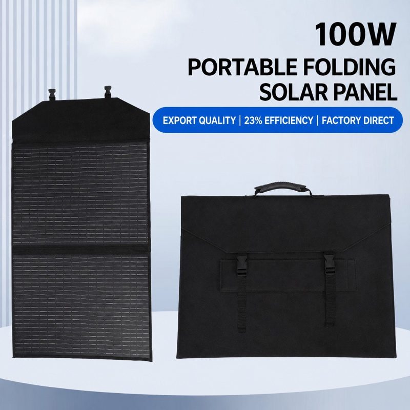 ETFE Portable Solar Folding Charging Panel 200W for Outdoor Camping