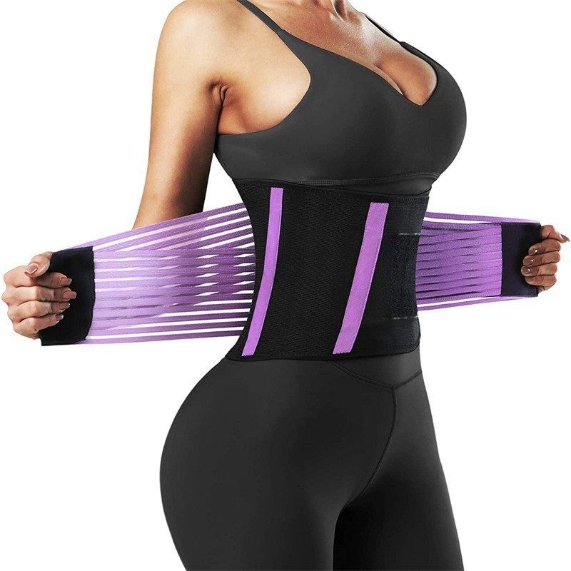 Adjustable Waist Trainer Shapewear Belt for Abdominal Recovery & Fitness