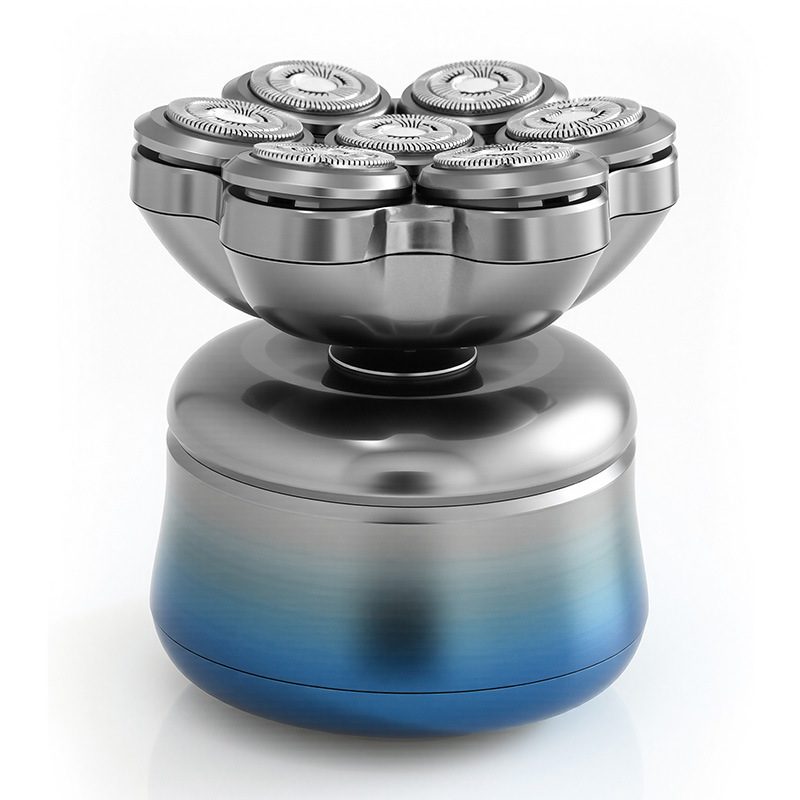 New Magnetic Electric Shaver for Men, 7-Blade Head Set, Home Use