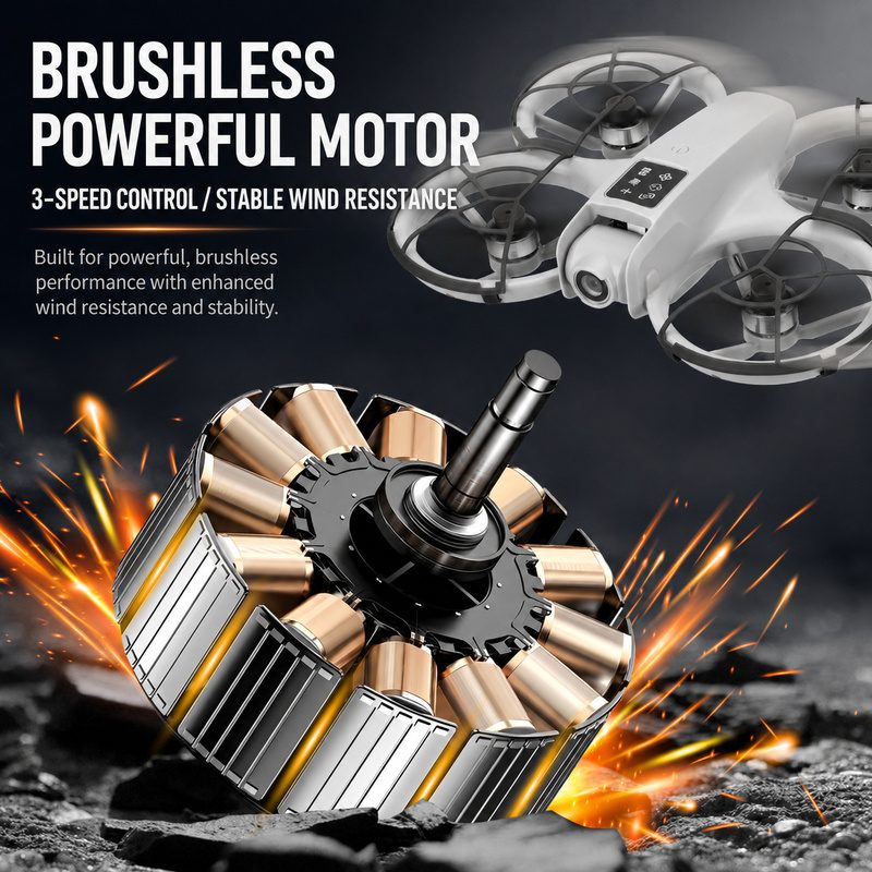 H36 Brushless FPV Drone HD Camera Quadcopter with VR Goggles Remote Control Aircraft
