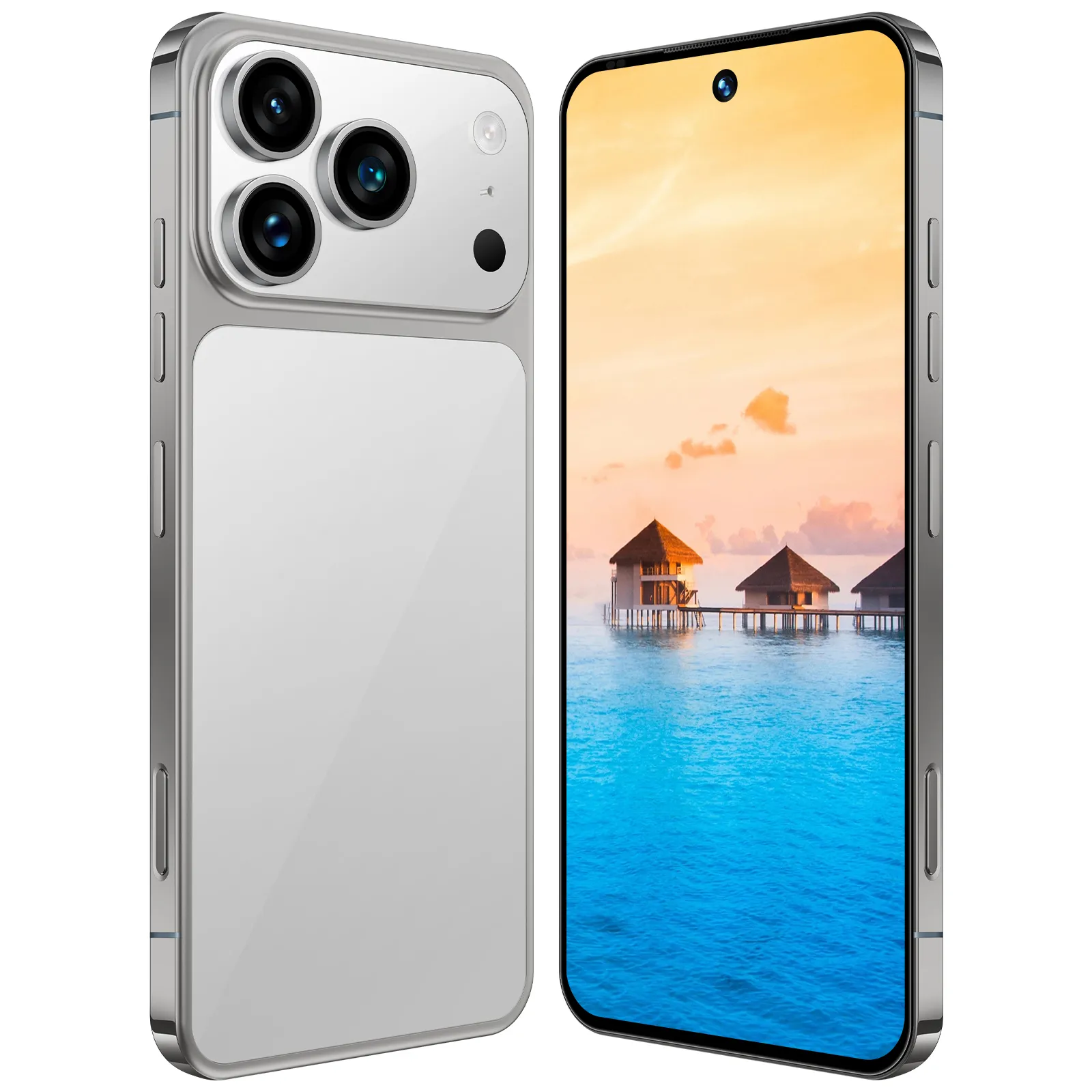 Ghana's Top-Selling I17 Pro Max – 8GB+256GB HD+ Android 13, 7.3 HD+ Display, Dual SIM 5G