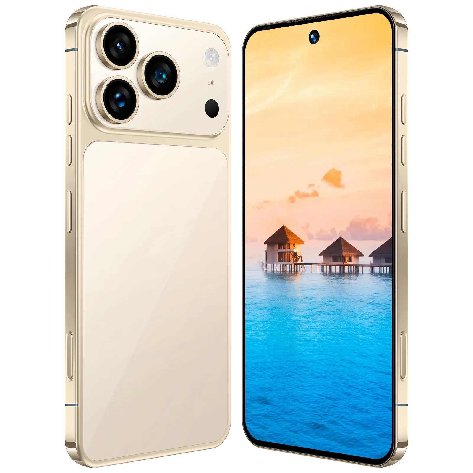 Ghana's Top-Selling I17 Pro Max – 8GB+256GB HD+ Android 13, 7.3 HD+ Display, Dual SIM 5G