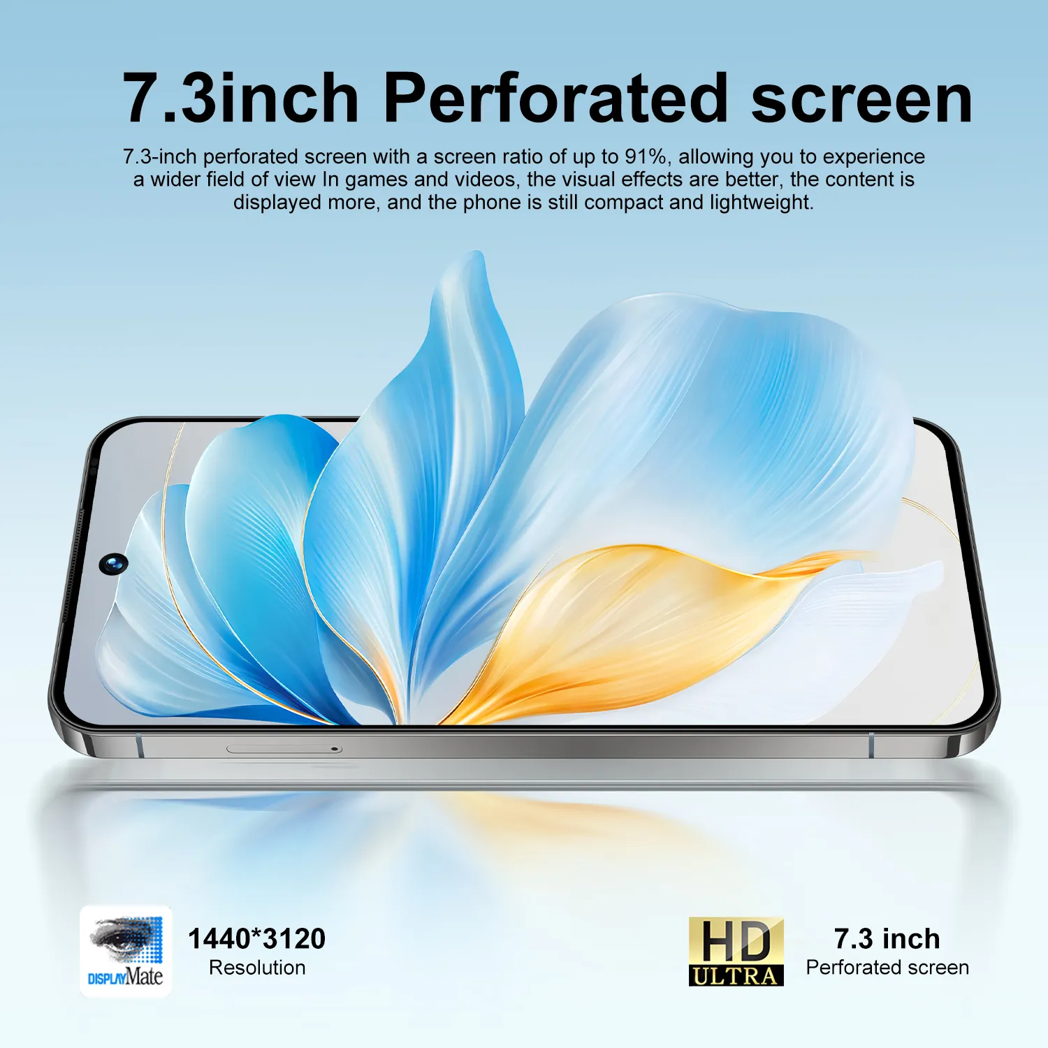 Ghana's Top-Selling I17 Pro Max – 8GB+256GB HD+ Android 13, 7.3 HD+ Display, Dual SIM 5G